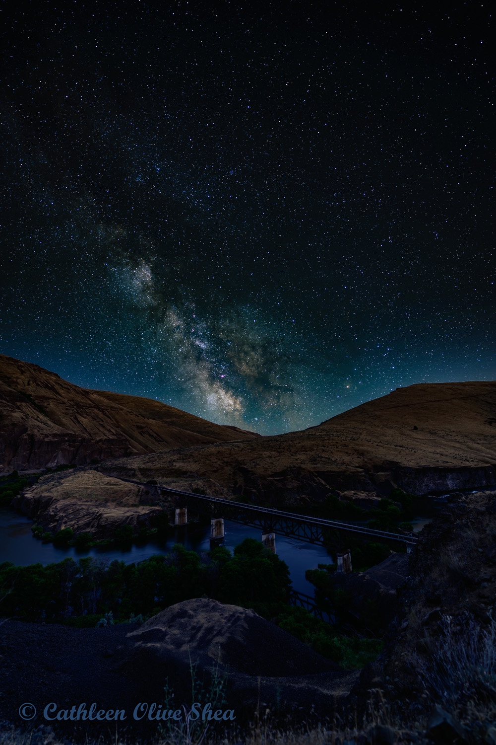Milkyway over the Lower Deschutes