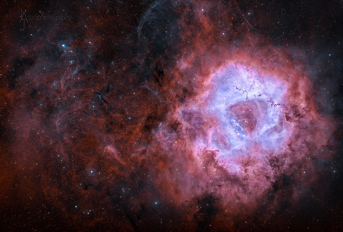 The Rosette Nebula: A Void in the Cloud
